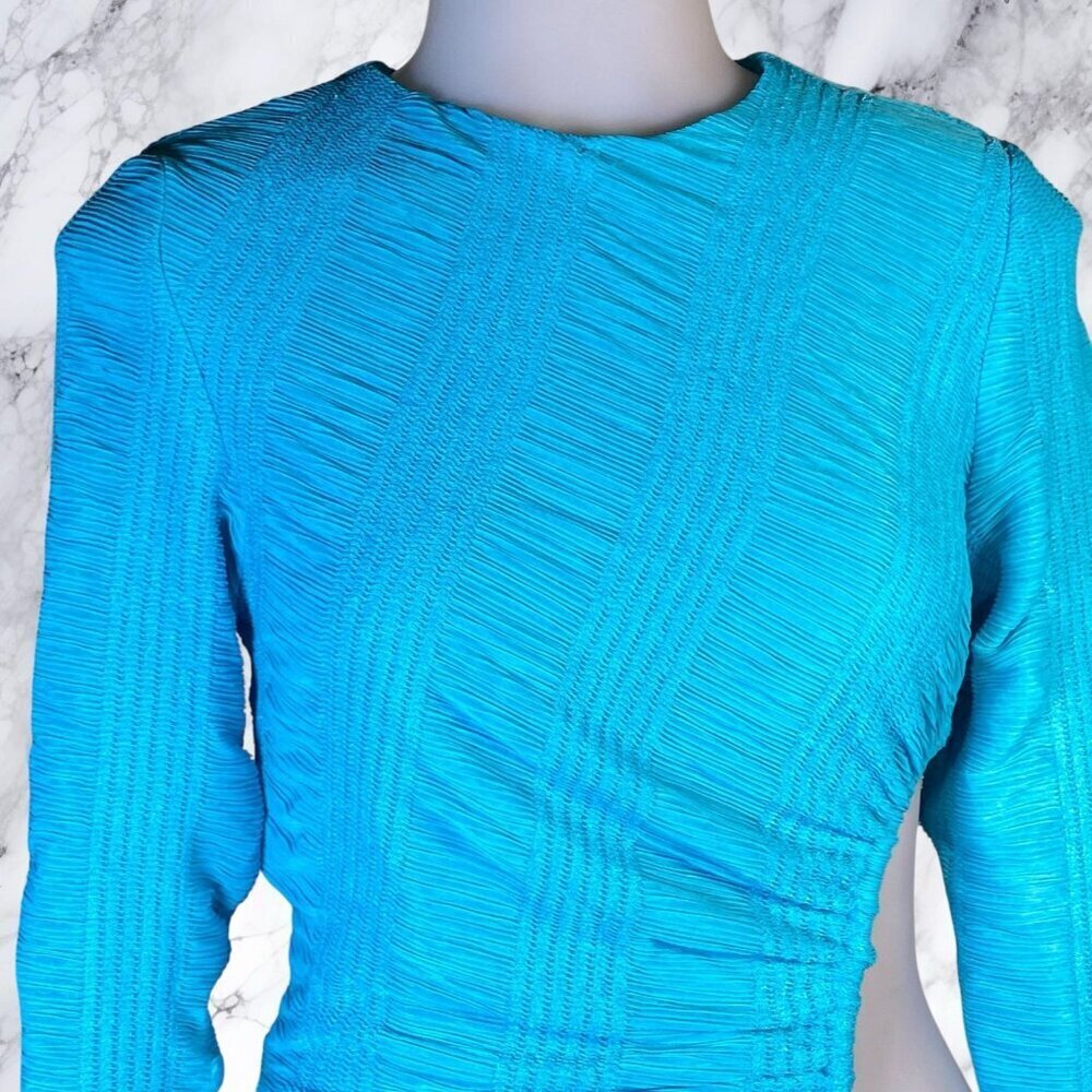 Superdown Filippa Ruched Mini Dress Blue - Picture 8 of 12